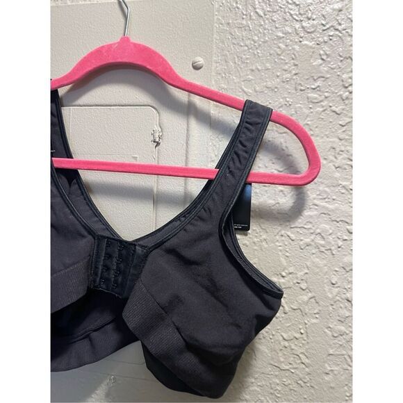 Bali Black Cool Comfort Fabric Bra Woman’s Size 3XL NEW - Picture 12 of 16